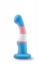 BLUSH DILDO AVANT P2 TRUE BLUE TRANSGENDER PRIDE
