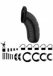 Model 04 - Chastity - 4.5 - Cock Cage - Black