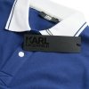 Karl Lagerfeld granatowa koszulka polo męska KL20MPL01
