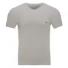 Emporio Armani t-shirt koszulka męska szara v-neck