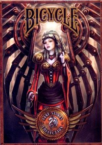 Karty Bicycle Anne Stokes Steampunk