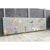 MASTERKIDZ Panel Ścienny Tablica Naukowa Kreatywna STEM Tablica na zewnątrz Outdoor + Panel Monatażowy 120x80cm