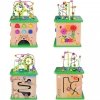 TOOKY TOY Kostka Edukacyjna Sorter Labirynt Przeplatanka Zwierzątka