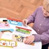 CzuCzu Zestaw edukacyjny Pojazdy Zabawy kreatywne z pisakiem zmazywakiem
