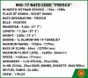 Cobi Klocki Klocki Historicall Collection Vietnam War MIG17 Nato Code Fresco