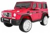 Auto na akumulator Mercedes AMG G65 dla dzieci Czerwony + Lakierowany + Bagażnik + Światła Dźwięki