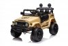 Toyota FJ Cruiser dla dzieci Beżowy + Pilot + Napęd 4x4 + Audio LED + EVA + Wolny Start