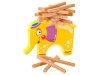 Edukacyjna gra zręcznościowa Stack Game, Zbuduj wieżę, Układanka, Klocki + Słoń