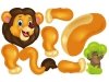 Kreatywna Mozaika ZOO W Walizce 198 el. Układanka 3D, Klocki, Wkrętarka Zestaw Konstrukcyjny