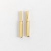 Konektory typu Gold (banan) 0.8 mm MSP (para)