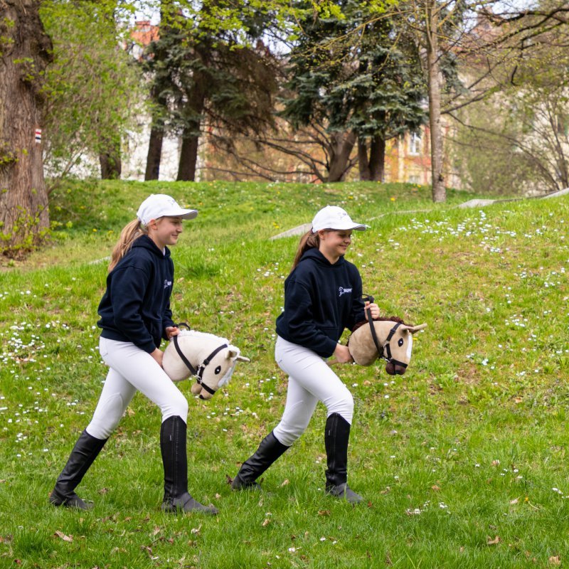 Hobby Horse Skippi - koń na kiju - Almond