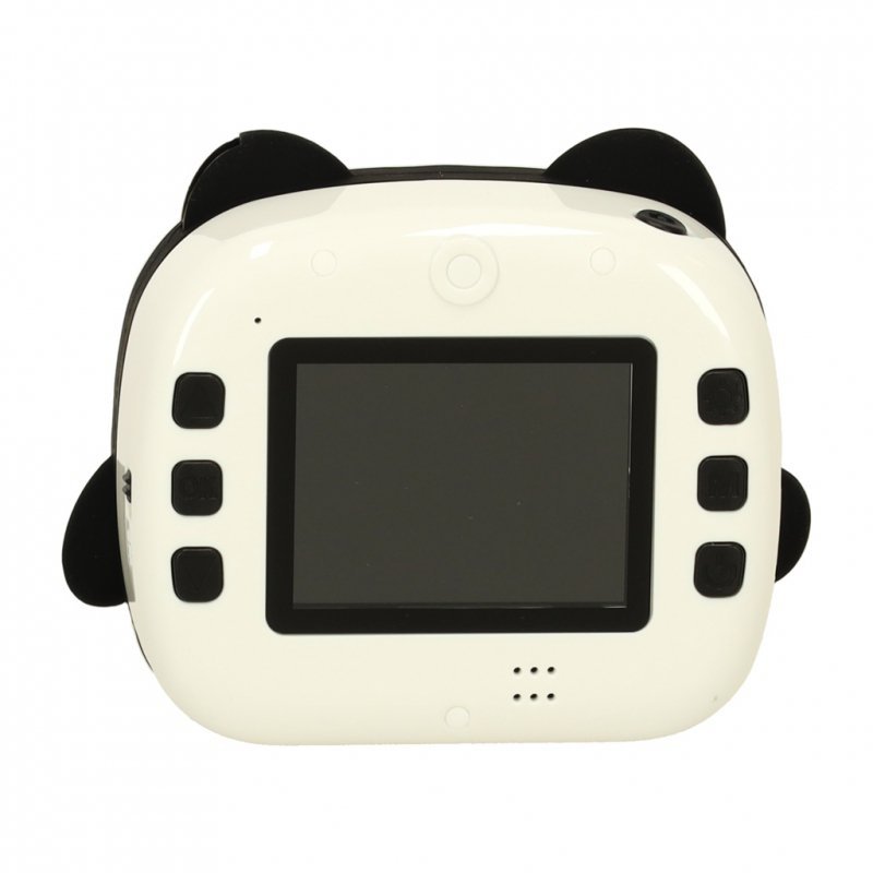 Aparat fotograficzny natychmiastowy drukarka termiczna + wkłady karta 32GB panda