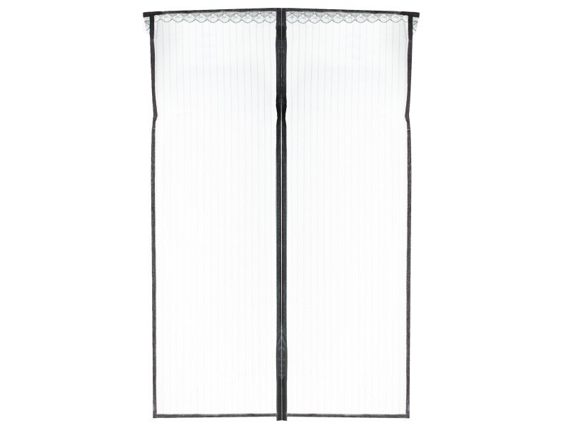Moskitiera siatka magnetyczna na drzwi 160x230cm CZARNA