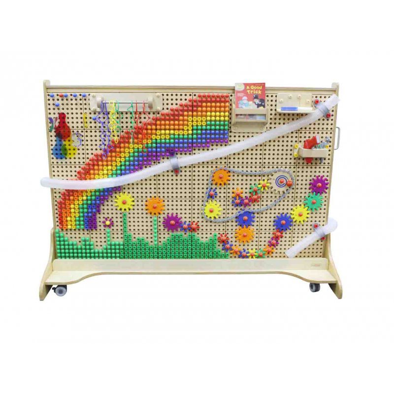 MASTERKIDZ  Wolnostojąca Tablica Naukowa Kreatywna STEM 166 x 125
