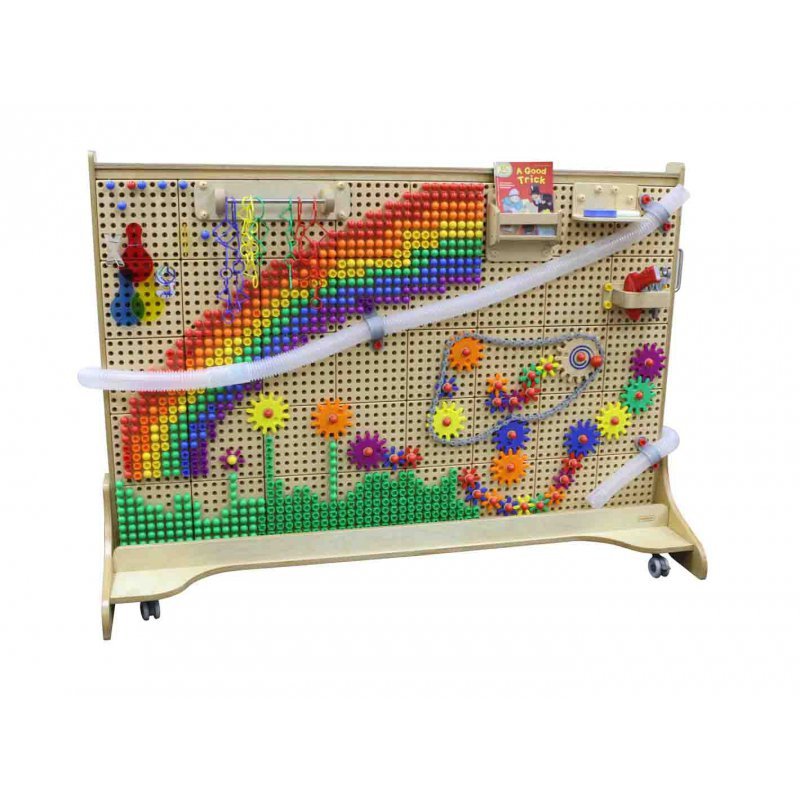 MASTERKIDZ  Wolnostojąca Tablica Naukowa Kreatywna STEM 166 x 125