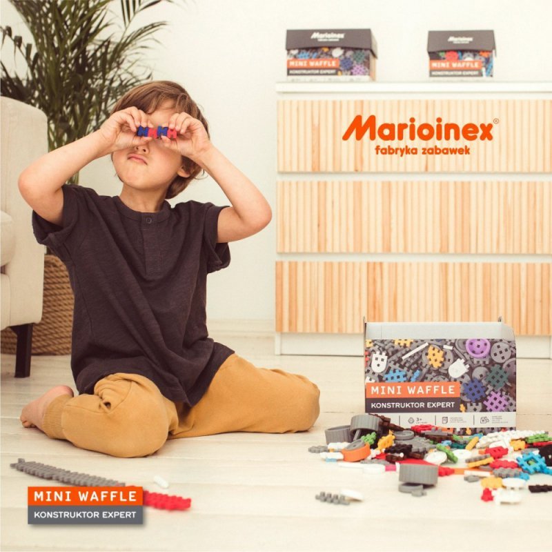 Marioinex Klocki  Mini Waffle Konstruktor Expert 501 elementów