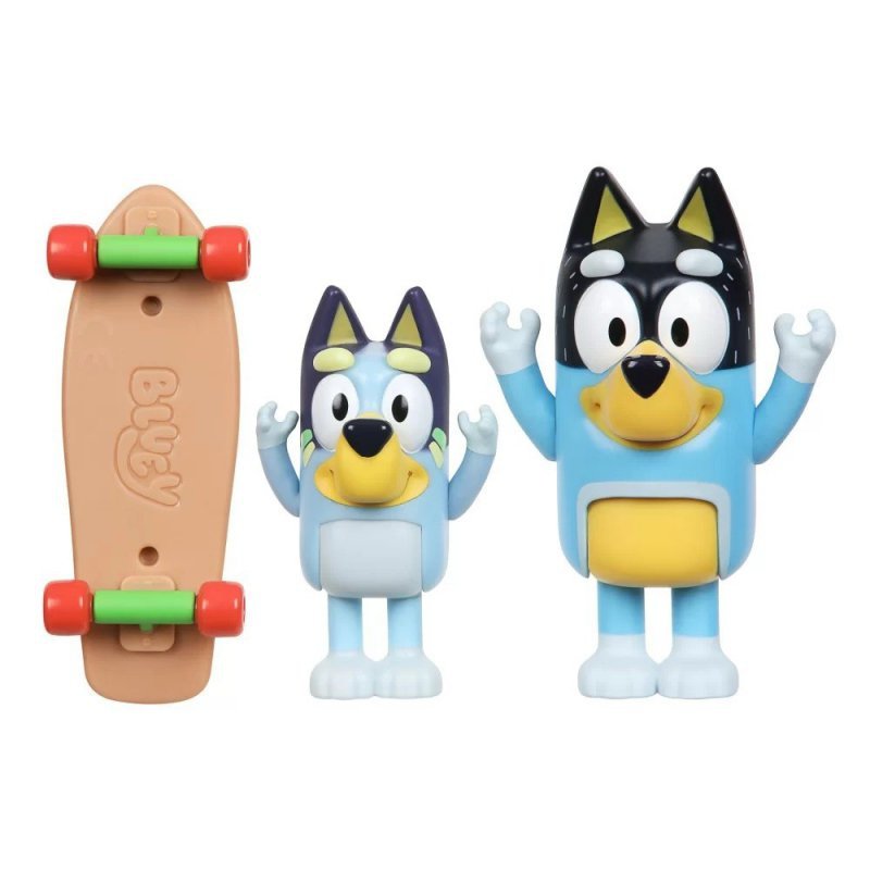 Tm Toys Bluey Figurki 2pak Jazda na deskorolce