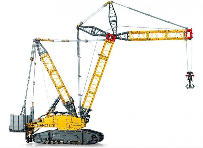 LEGO Klocki Technic 42146 Żuraw gąsienicowy Liebherr LR 13000