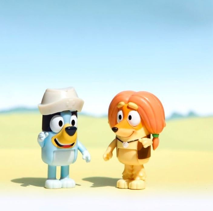 Tm Toys Zestaw figurek Bluey 2pak Wizyta u lekarza