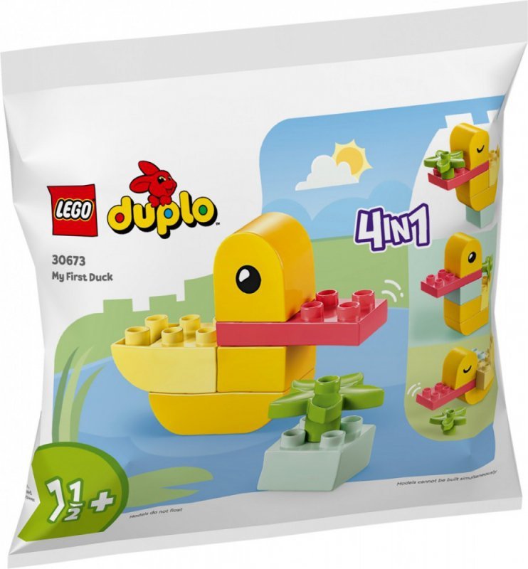 LEGO Klocki DUPLO 30673 Moja pierwsza kaczuszka 4 w 1
