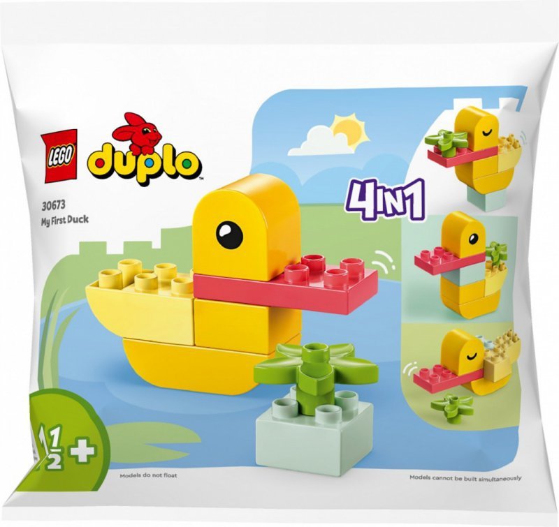 LEGO Klocki DUPLO 30673 Moja pierwsza kaczuszka 4 w 1