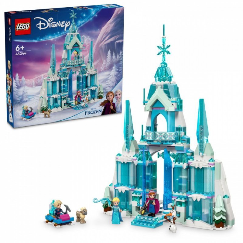 LEGO Klocki Disney Princess 43244 Lodowy pałac Elzy