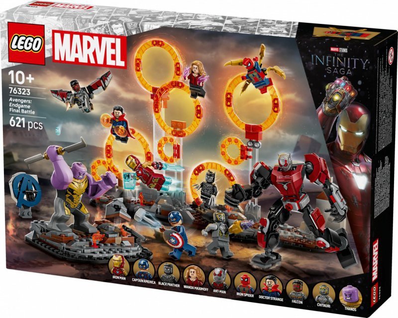 LEGO Klocki Super Heroes 76323 Avengers: Koniec gry - ostateczna bitwa