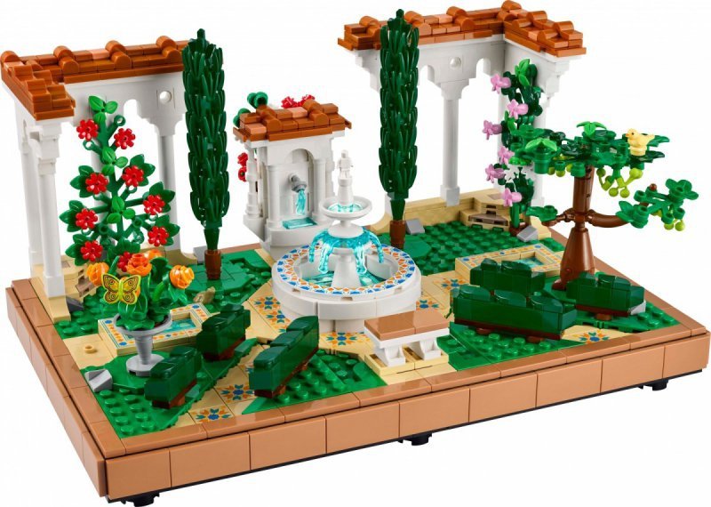 LEGO Klocki Icons 10359 Fontanna w ogrodzie