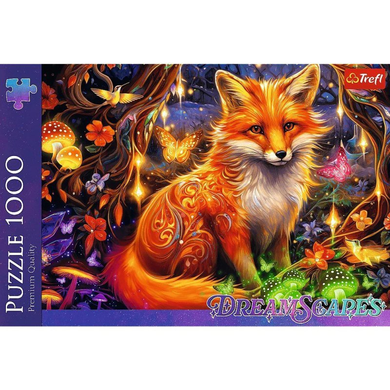 Trefl Puzzle 1000 elementów DreamScapes Baśniowy lis
