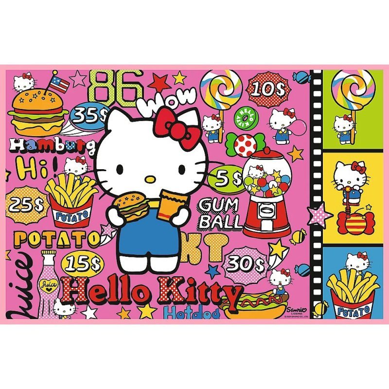 Trefl Puzzle 2x200 elementów Hello Kitty i przyjaciele