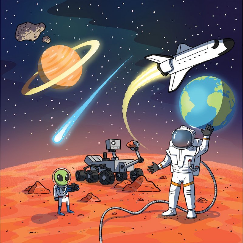Rebel Gra BrainBox: Kosmos