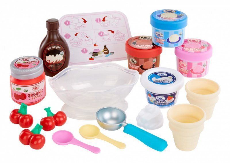 Little Tikes Zestaw do lodów Creative Chefs + 17 akcesoriów