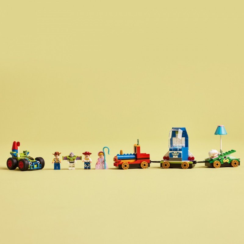 LEGO Klocki Disney 43264 Toy Story - Okolicznościowy pociąg i Pan Sterowany
