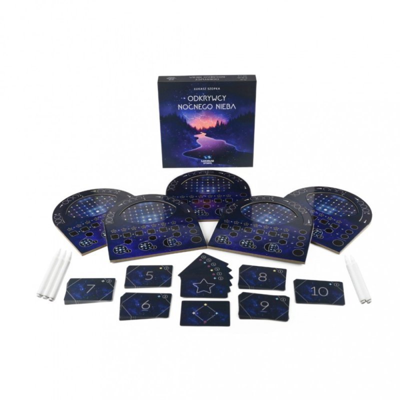 LUCRUM GAMES Gra Odkrywcy nocnego nieba