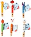 SMALL FOOT Flutes Animals - drewniany zestaw fletów (6 sztuk)