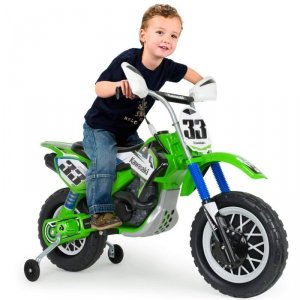 Kawasaki Motor Elektryczny Cross 12V Ciche koła Injusa