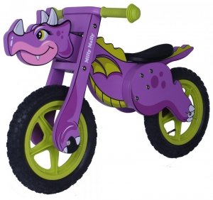 Rowerek Biegowy Dino Violet
