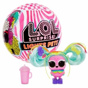L.O.L. SURPRISE - Świecące Zwierzątko z włosami LOL Lights Pets