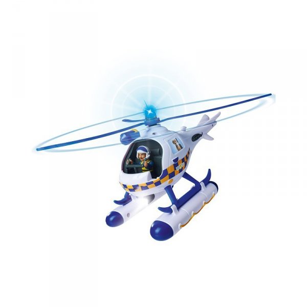 SIMBA Strażak Sam Helikopter Policyjny Figurka Rose i Radara