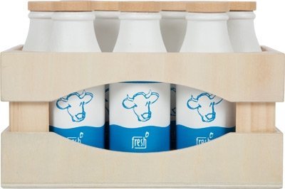 Small Foot Milk Crate &quot;fresh&quot; - skrzynka z mlekiem.