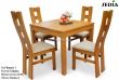 Stół Kwant 1 + 4 krzesła Tabako