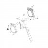 Pistolet ML956 3/8 F - 1/4 F - INOX - obrotowy