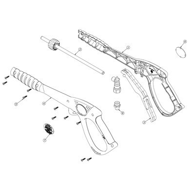 Pistolet MV2008 1/4&quot; M - M22 F