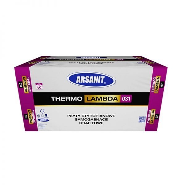 ARSANIT THERMO LAMBDA 031 EPS GRAFITOWE 