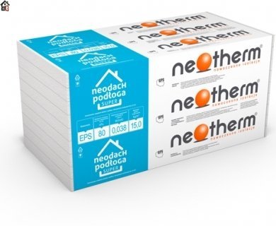 Neotherm Styropian Ne­odach Po­dło­ga Su­per EPS 80-038 λ ≤0,038  Paczka