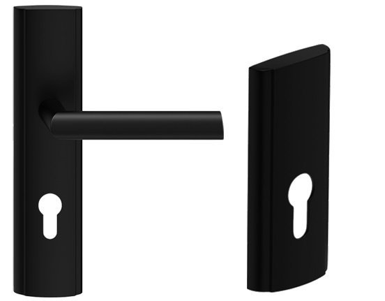 StalProdukt Drzwi Zewnętrzne Stalowe 55 mm grubości Wzór T20A  Antracyt Struktura