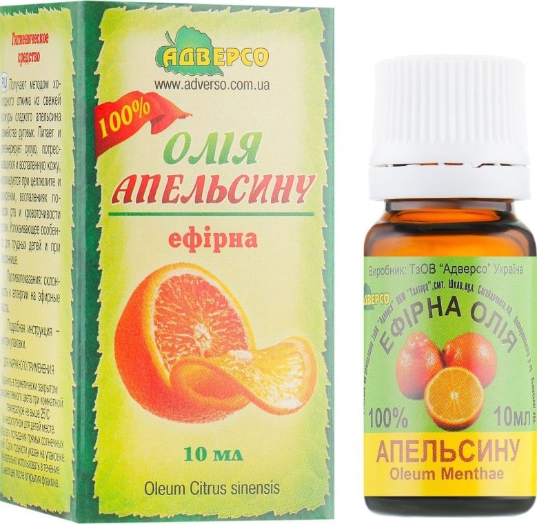 Olejek Pomarańczowy, Adverso, 10ml
