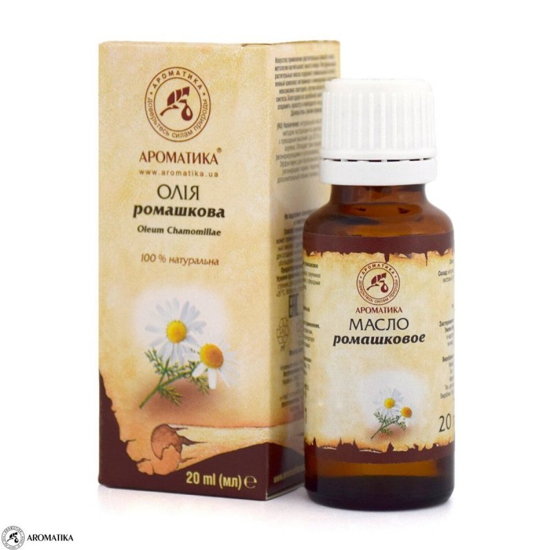 Olej Rumiankowy, 100% Naturalny, Aromatika, 20ml