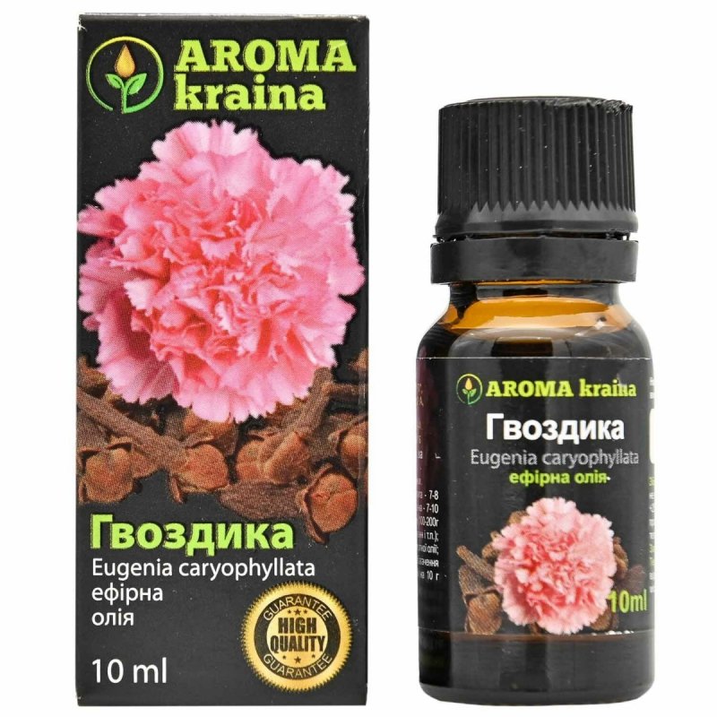 Olejek Eteryczny Goździkowy, Naturalny, AROMA kraina, 10ml