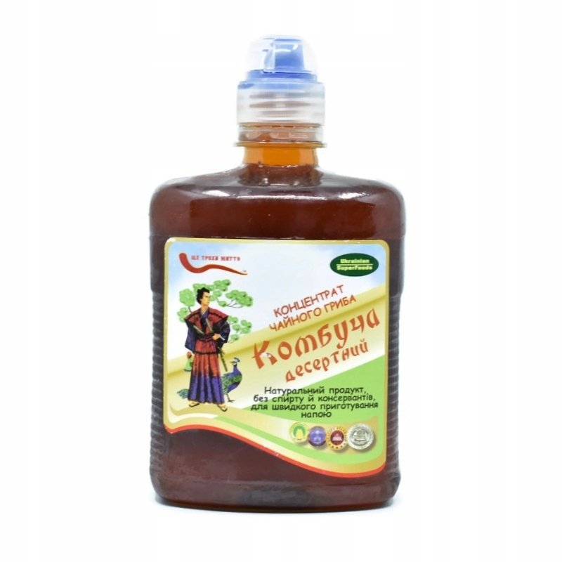 Kombucha (Kombucza) Koncentrat z Grzyba Herbacianego, 0,49 l